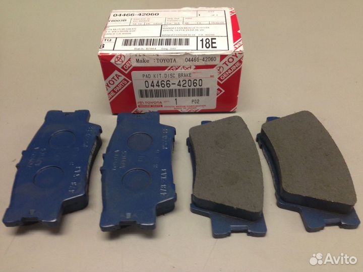 Колодки тормозные RR RAV4/camry 06