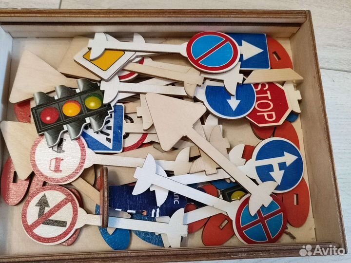 Набор дорожных знаков детский