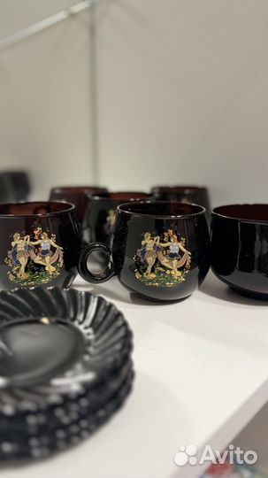 Набор кружек и сахарница