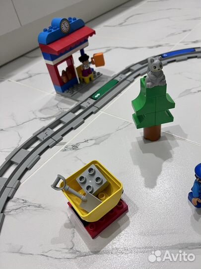 Lego duplo Поезд на паровой тяге 10874