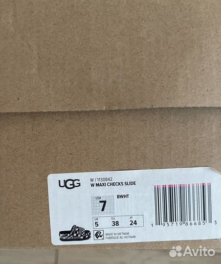 Шлепки UGG, оригинал