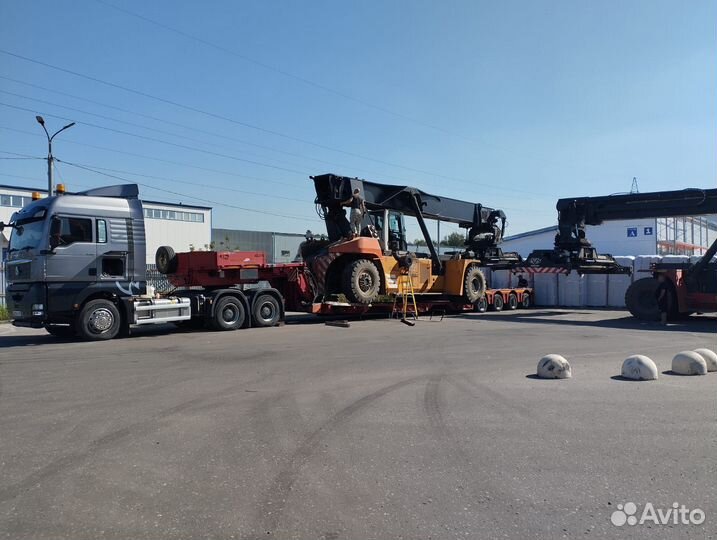 Услуги трала для перевозки негабаритных грузов