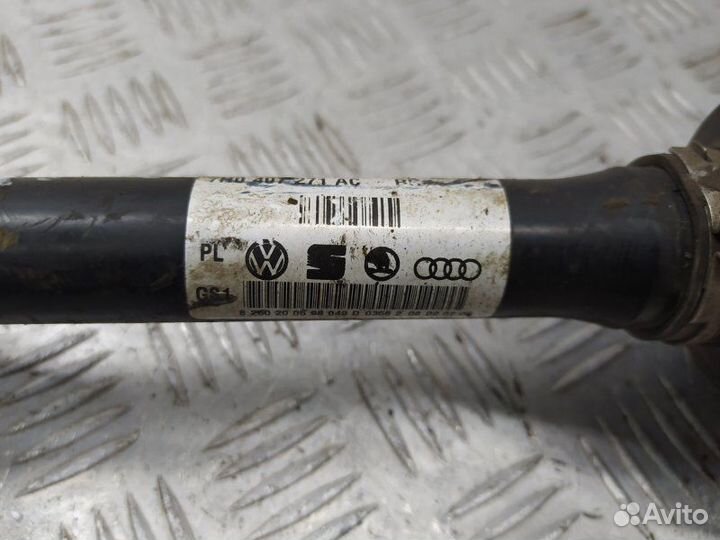 Б/У Б/У Полуось передняя левая (приводной вал