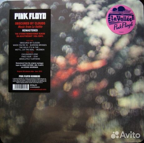 Pink floyd - Obscured By Clouds (LP)