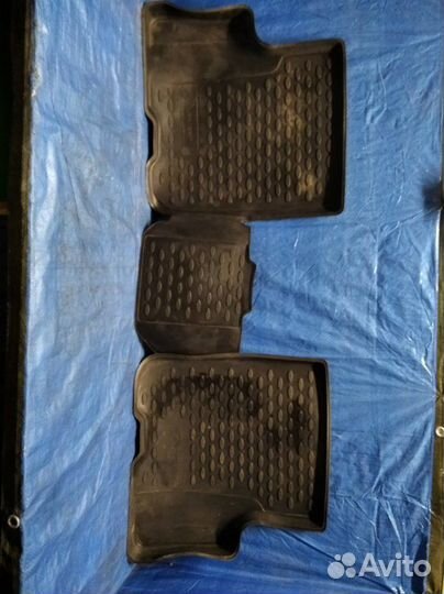 Коврики комплект задние Renault Logan 2 L8 K4M