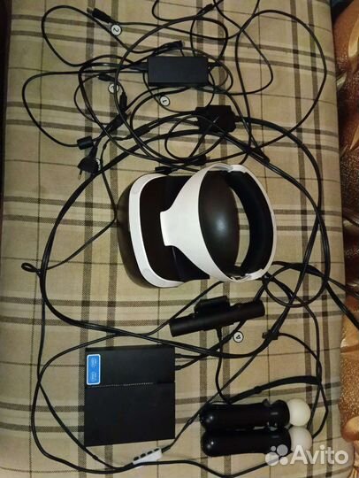 Шлем ps4 vr полный комплект