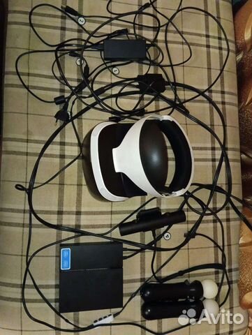 Шлем ps4 vr полный комплект