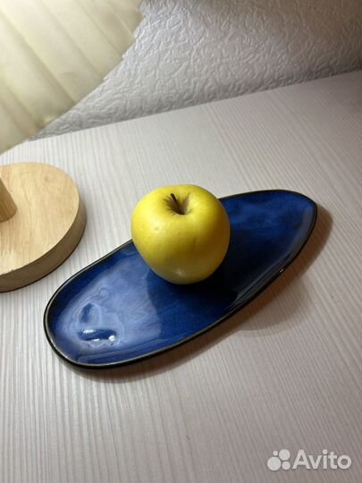 Керамическая тарелка ручной работы