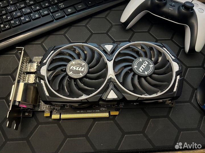 Видеокарта MSI armor RX 570 8Gb