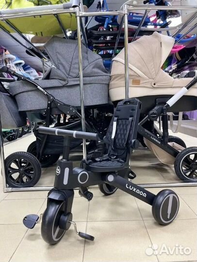 Трехколесный складной велосипед