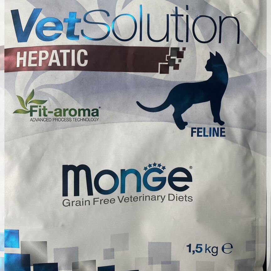 Корм для кошек Монж VetSolution hepatic 1,5кг