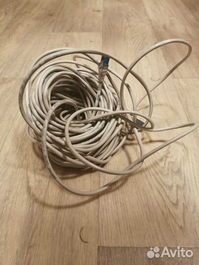 LAN кабель (кабель для интернета) 20 метров