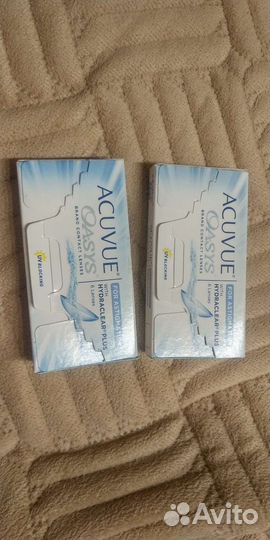 Контактные линзы Acuvue Oasys