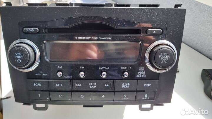 Магнитола Хонда срв3, Honda CR-V 3