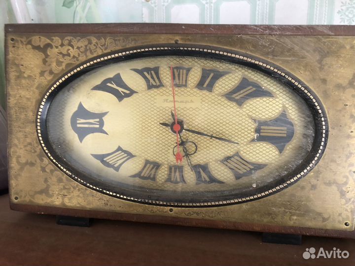 Часы настольные, каминные времен СССР