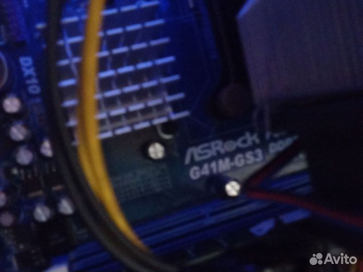 Продам комплект материнской платы на 775