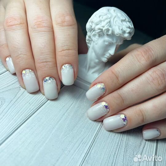 Маникюр,гель лак, наращивание