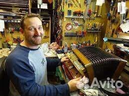 Ремонт аккордеонов, баянов, гармоней
