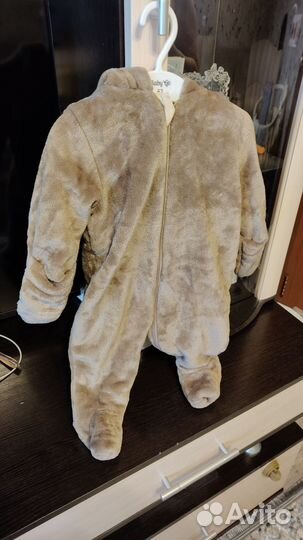 Комбинезон плюшевый 68