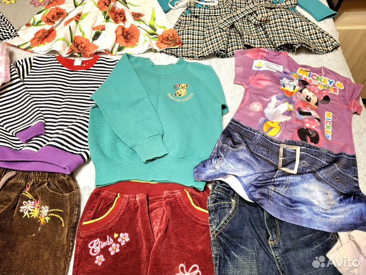 Пакет одежды для девочки 98 - 116