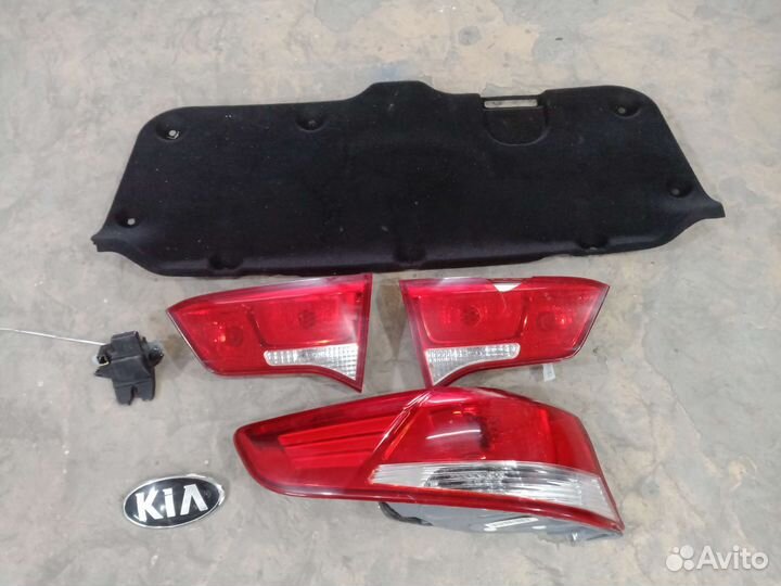Фонарь задний kia rio 3 рестайлинг
