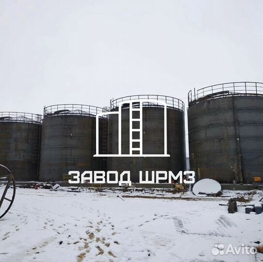 Резервуар вертикальный стальной объем 2000 кубов
