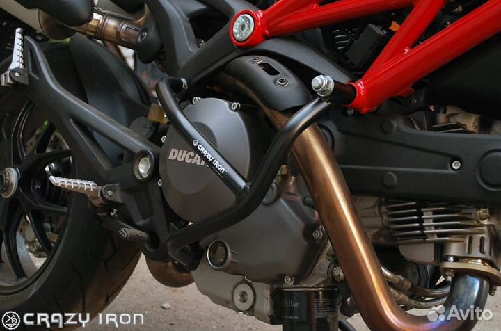 Дуги защитные на мотоцикл ducati Monster 696, 796