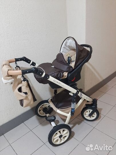 Коляска 3в1 Rikko Brano Ecco