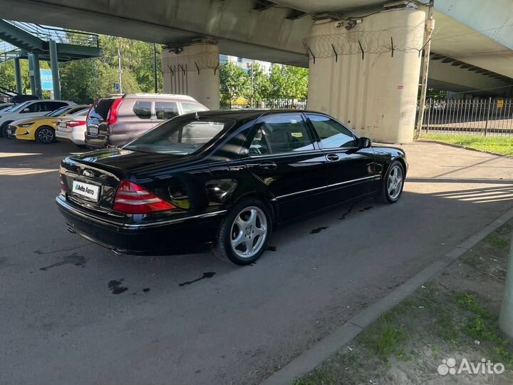 Mercedes-Benz S-класс 5.0 AT, 1999, 125 000 км