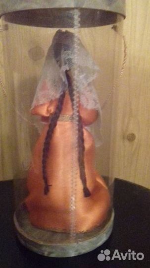 Кукла в народном костюме винтаж СССР