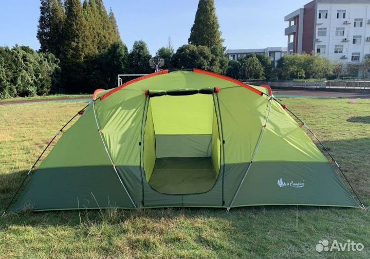 Палатка 4 местная с тамбуром MirCamping 1100