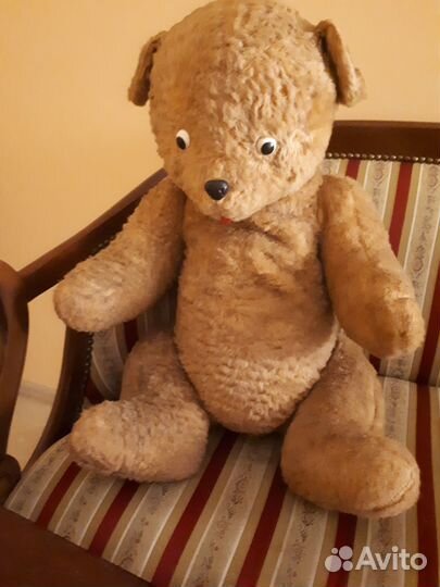 Медведь большой старенький рычащий-в коллекцию