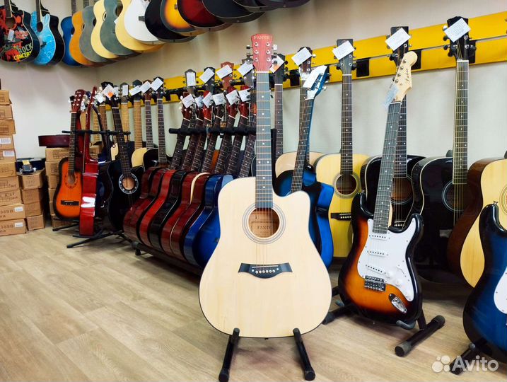Новая гитара Fante размер 41 дюйм