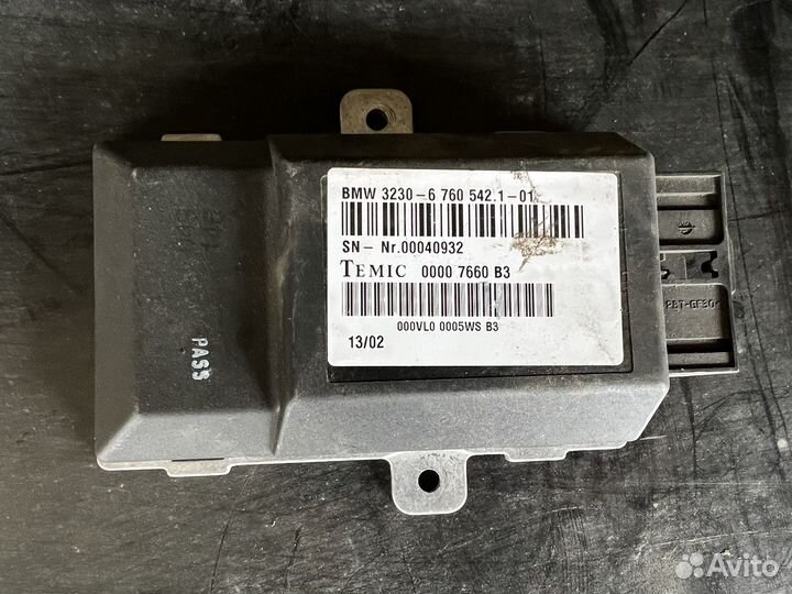 Блок управления рулевой колонки bmw e65