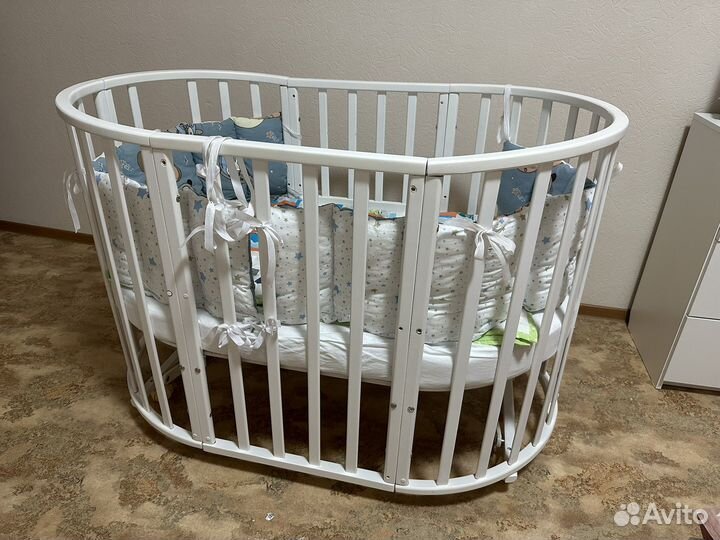 Кровать бу 9в 1 с маятником