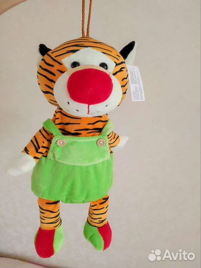 Мягкая игрушка Тигренок новогодний подарок