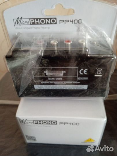 Фонокорректор Behringer PP 400 microphono и Приемн