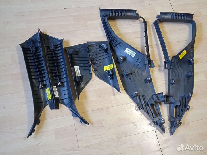 Накладки салона комплект салона dodge challenger