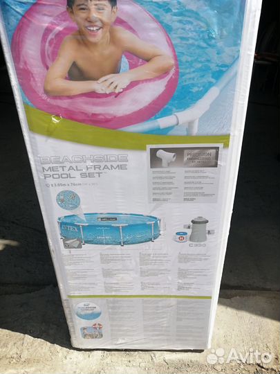 Каркасный бассейн новый