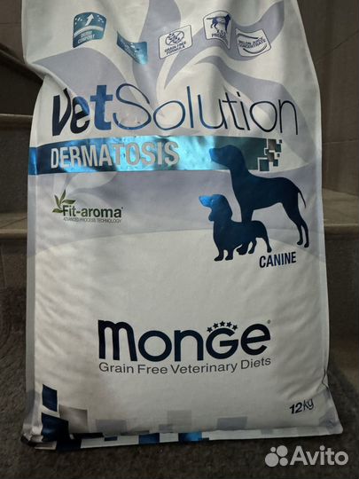 Monge VetSolution Dog Dermatosis 12 кг