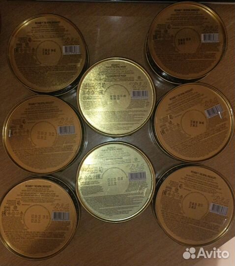 Новые жестяные баночки с чаем Richard 8шт