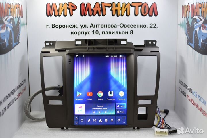 Магнитола Nissan Tiida C11 Teyes tesla 3/32гб