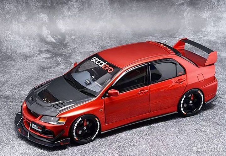 Mitsubishi Lancer Evolution 9 Super A 1:18 Red