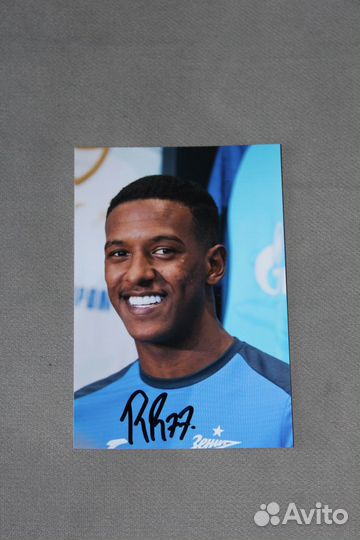 Автограф игроков Зенита