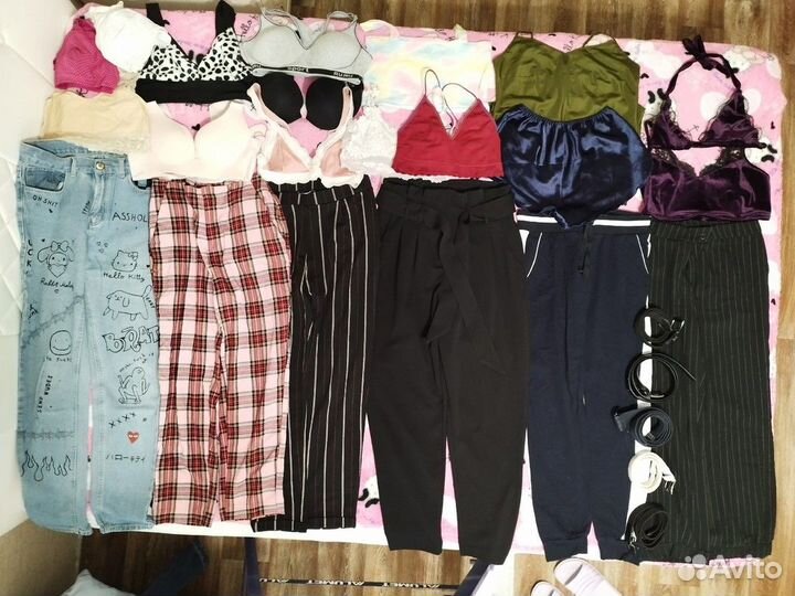 Одежда сумки пакетом размер 42-44-46, 59 предметов