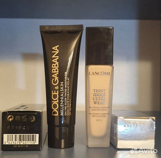 Тональные Lancome, Shiseido, Armani, Dolce&gabbana