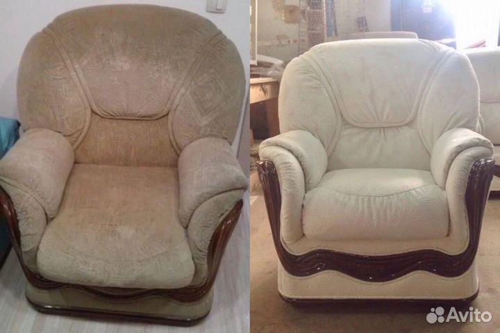 Перетяжка мягкой мебели