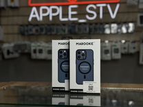 Чехлы Marooke MagEZ iPhone 15 Pro/Pro Max Blue
