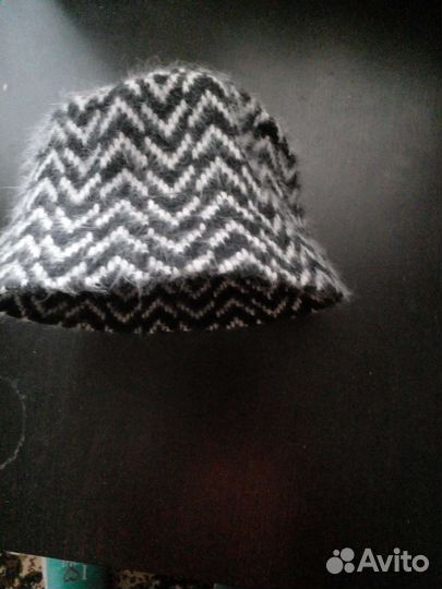 Шапка шерстяная (форма панама) 58р Новая. Италия