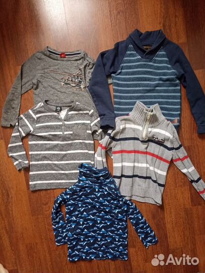 Вещи для мальчика пакетом размер 110+